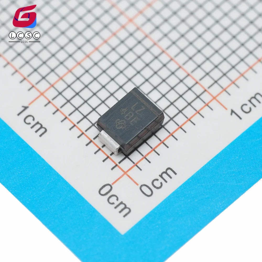 20-100Pcs Original SMBJ24A-E3/52 SMB(DO-214AA)Transient Voltage Suppressors 24V 15.4A 600W TVS ESD Surge Protection Diode LZ