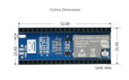 SX1262 LoRa Node Module Raspberry Pi Pico LoRaWAN Choice Of Frequency Band SX1262 LoRa Node Module