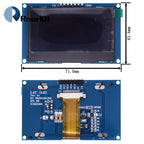 2.4" 2.42 inch 128x64 OLED LCD Display Module SSD1309 12864 4 Pin IIC I2C Serial Interface for Arduino UNO R3 C51