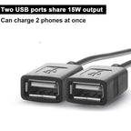 12V/24V to 5V 3A Power Adapter Converter DC-DC Step Down Module USB-A Female/Type C/dual USB/open Wire Connector Waterproof CE