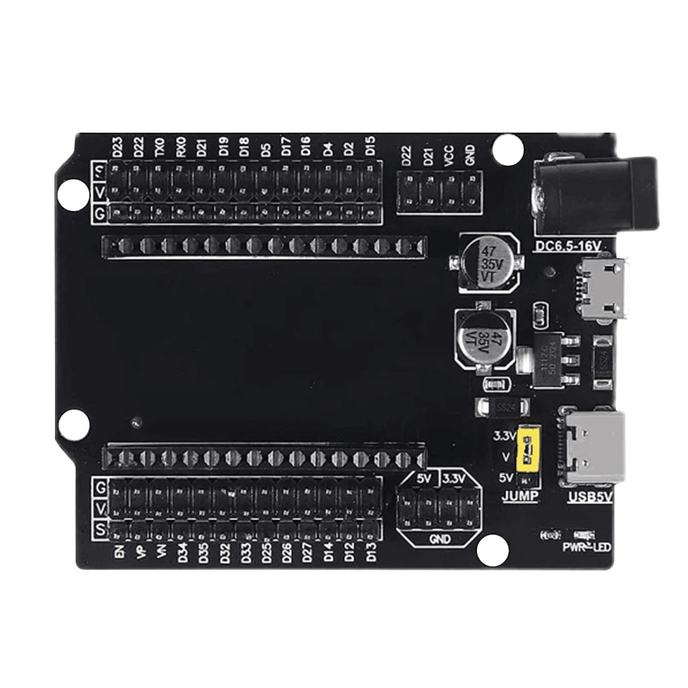 ESP32 Expansion Board Compatible with ESP32 WiFi+Bluetooth Dual Core ESP32-DevKitC-32 ESP-WROOM-32 Development Board 30Pin