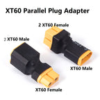 1/2PCS XT60 male female Parallel Plug Adapter Converter Connector Cable Lipo Battery Harness Plug Wiring Replacement Part