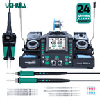 YIHUA 982D-III Precision Tweezers Soldering Iron C210 Station for SMT SMD Micro Component Rework Station with Auto Calibration