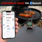 ThermoPro TP904 Bluetooth-connected APP Wireless 135M Dual Probes Digital Meat Thermometer, Kitchen Thermometer with Alarm Timer