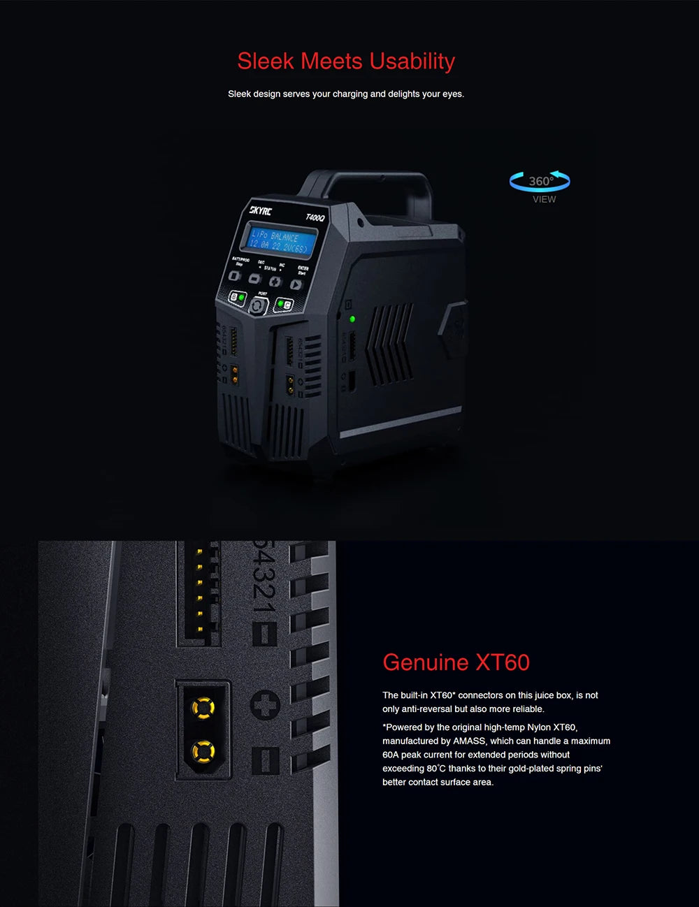 SKYRC T200 T400 T100 AC/DC Lipo Battery Dual Balance Charger Discharger for Traxass Airsoft Drone RC Battery Charger Fast Charge