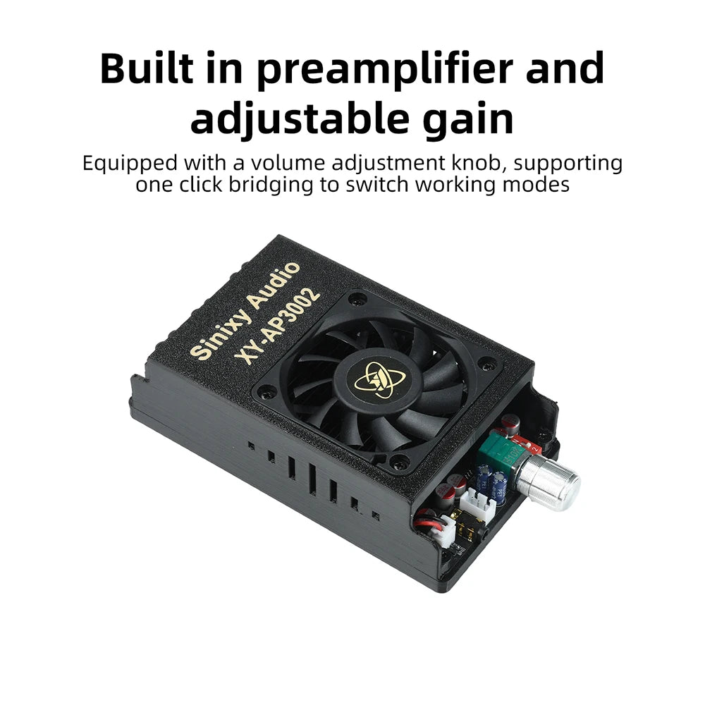 XY-AP3002 Pure Digital Power Amplifier Board TPA3255 Chip 600W Mono 300Wx2 Stereo HiFi Speaker pro Audio