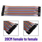 MB102 Breadboard Power Module 3.3V/5V MB-102 830 Points Prototype Bread Board for Arduino Kit 10/20/30cm Dupont Wire 65pcs Cable