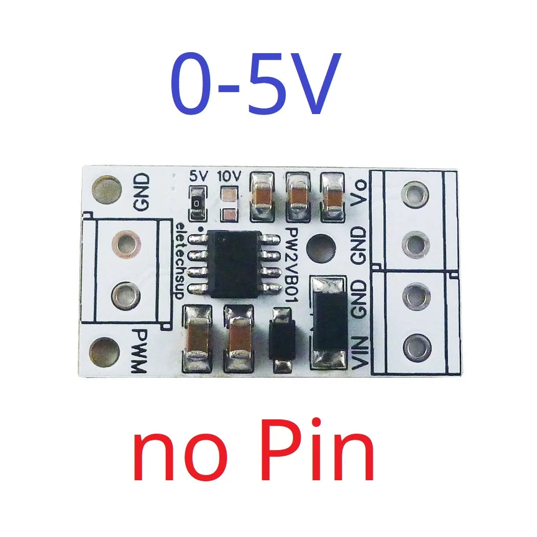 0-5V/0-10V Frequency to Voltage Module PWM to DAC Converter PLC MCU FPGA Analog IO Expansion Board Signal Generator
