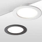 Tuya Smart Ultra-thin Embedded LED Downlight Bluetooth Zigbee Matter 3CCT Dimmable AC110V 220V Ceiling Lamp Indoor Lighting