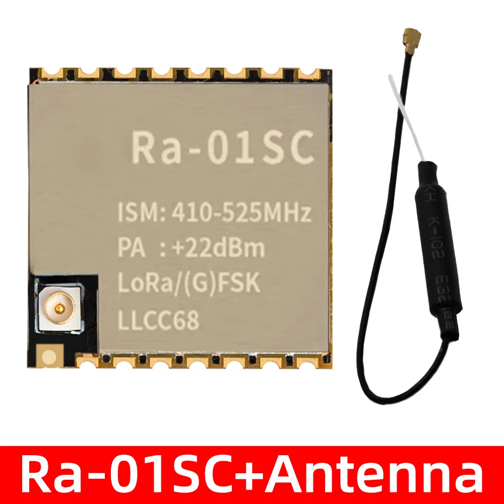 Ra-01SC   Ra-01 RA-02 LoRa SX1278 433Mhz Wireless Spread Spectrum Transmission Module Most Distant 10KM For arduino