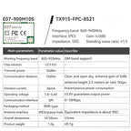 CC1101 Wireless RF Module E07-900MM10S E07-900MM10S E07-900MBL-01 E07-M1101D-SMA433Mhz E07 Module SPI Wireless Module