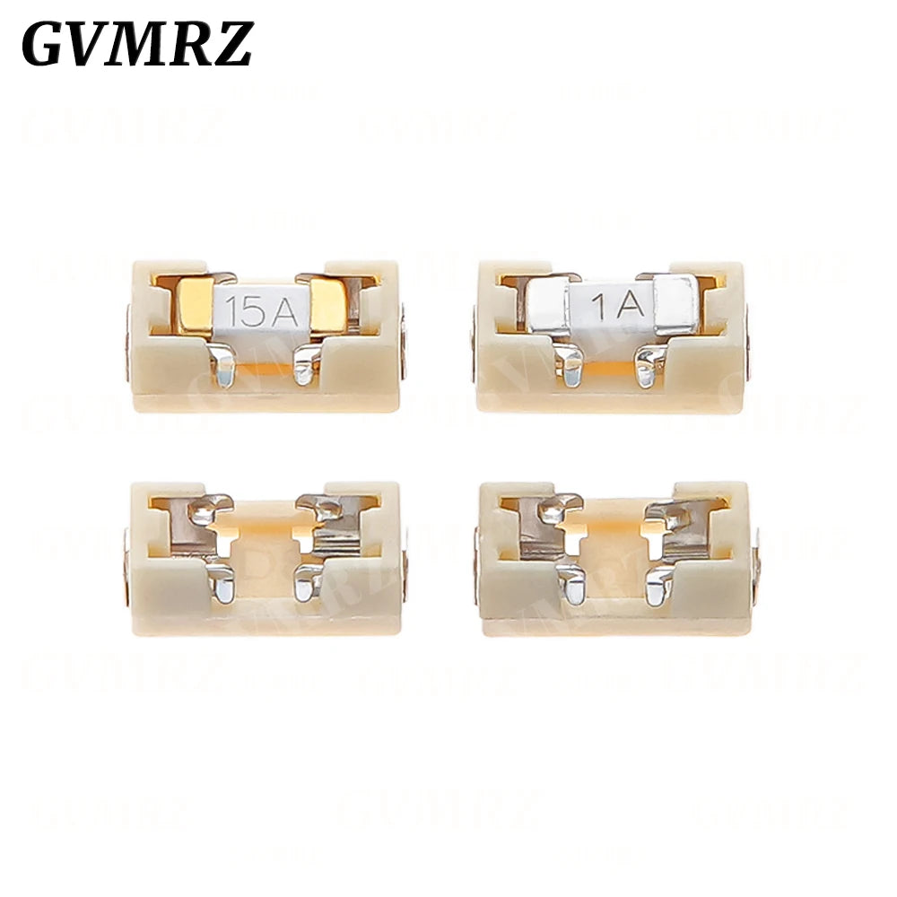 10PCS 1808 SMD Fuse Fast Acting Surface Mount Fuses 0.5A 0.75A 3A 4A 5A 6.3A 10A 12A 15A 500MA 750MA for PCB Circuit Protection
