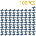 1-100PCS 6x6mm Tact Switch Module – Momentary Push Button with PCB Board for Arduino STM32 Projects