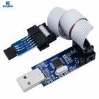 1PCS~5PCS EGBO USBASP USBISP AVR Programmer USB ISP USB ASP ATMEGA8 ATMEGA128 Support Win7 64