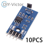 1/5/10PCS Smart Electronics 4pin Linear Magnetic Hall Switches Speed Counting Sensor Module for Arduino diy Starter Kit