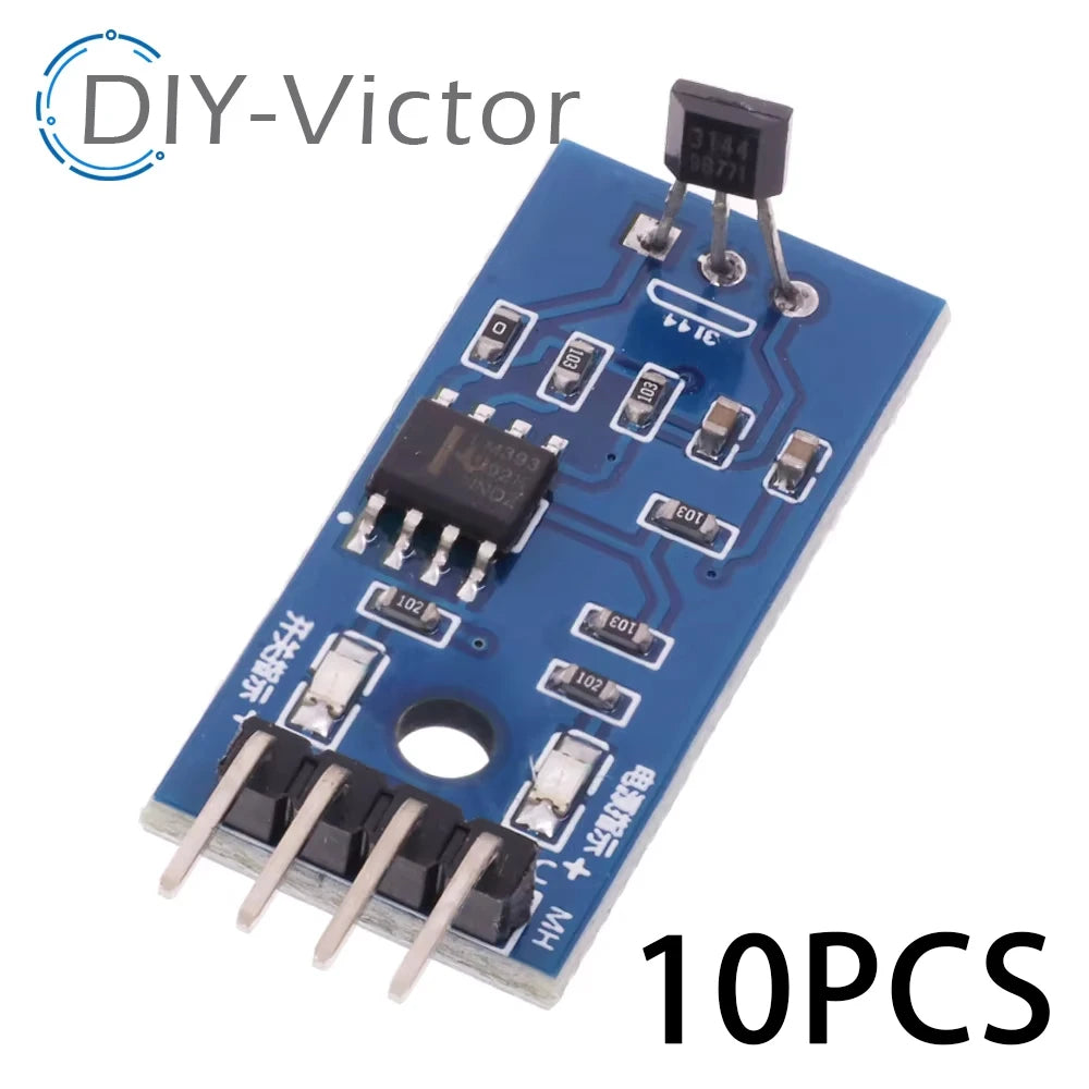 1/5/10PCS Smart Electronics 4pin Linear Magnetic Hall Switches Speed Counting Sensor Module for Arduino diy Starter Kit
