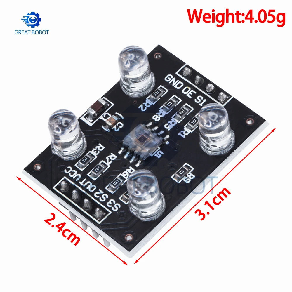 GY-31 Color Recognition Sensor Module (TCS230/TCS3200 Compatible): For Arduino