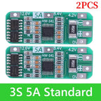 BMS 3S/4S 5A 10A 20A 25A 40A 60A Li-ion Lithium Battery Charger Protection Board 18650 For Drill Motor 12V with Enhance/Balance