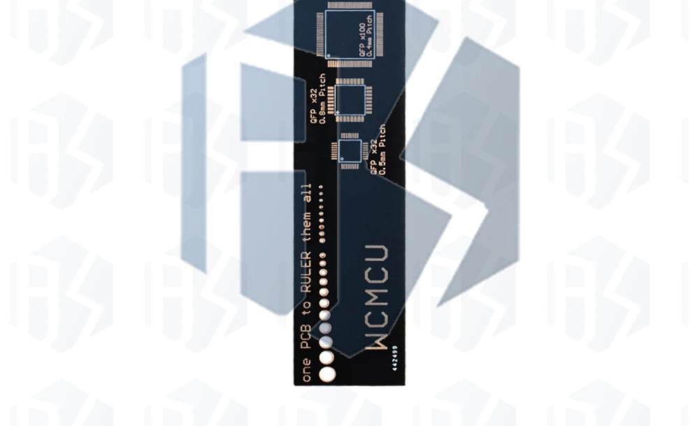 1~10PCS EGBO PCB Ruler For Electronic Engineers For Geeks Makers For Arduino Fans PCB Reference Ruler PCB Packaging Units v2 - 6