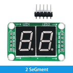 74HC595 Static Drive LED Display Module - 2/3/4-Digit 7-Segment Digital Tube with 74HC595 Shift Register (100% Genuine IC)Module