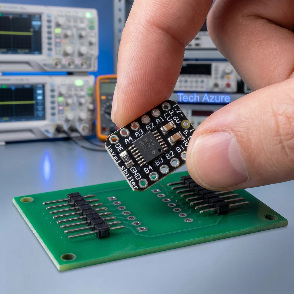5V 3.3V Logic Level Shifter Modules Multi Purpose Auto Direction Signal Level Shifter Lightweight for Hardware Development