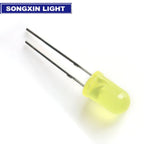 SAMIROB 50PCS LED Diode 5MM Blue Green Orange Red White Yellow F5 Led Light Emitting Consumer Electronics