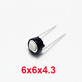 10/20/50/100PCS SKRGAED010 ALPS Tact Switch White Black Touch Switch 6*6*5mm 6x6x4.3mm DIP Tactile Push Button Micro Switch