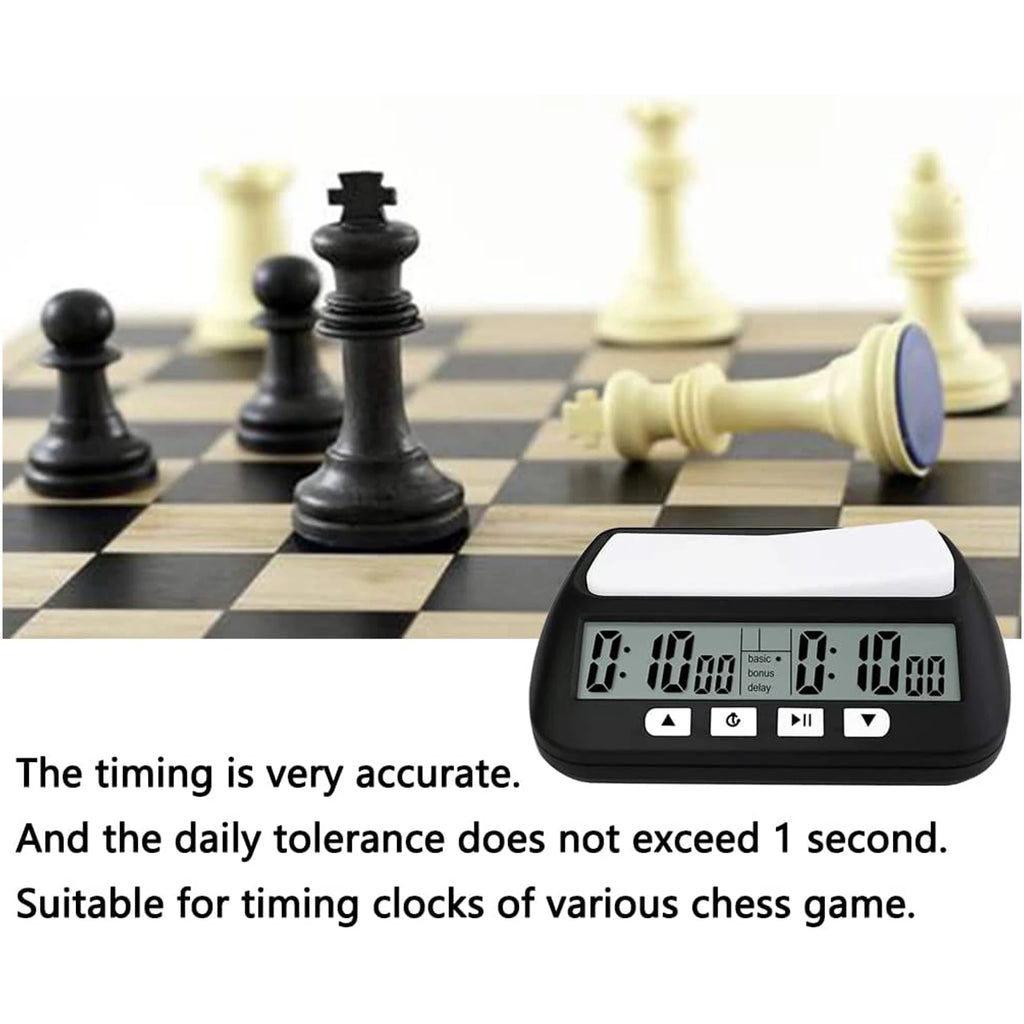 3-in-1 Multifunction Portable Chess Clock Digital Chess Timer for Board Games Professional Calculagraph  Time-meter with Alarm