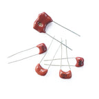 Silver mica capacitors Used in high-end products 63V 100V 500V Guitar Amplifier Silver MICA Capacitor  Radial For Audio Amp 1PCS