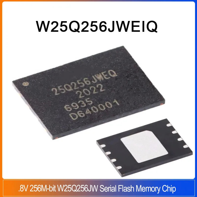 1-20PCS W25Q256JWEIQ WSON-8-EP W25Q256JW 25Q256 JWEIQ 1.8V 256M-bit W25Q256JWEQ Serial Original Flash Memory