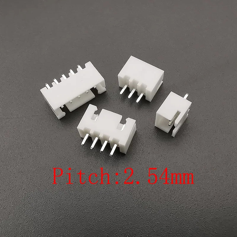 SH 1.0mm / JST 1.25mm / PH 2.0mm / XH 2.54mm Pitch Male Pin Header Housing Connector 2/3/4/5 Pin Plug Shell Terminal Connector