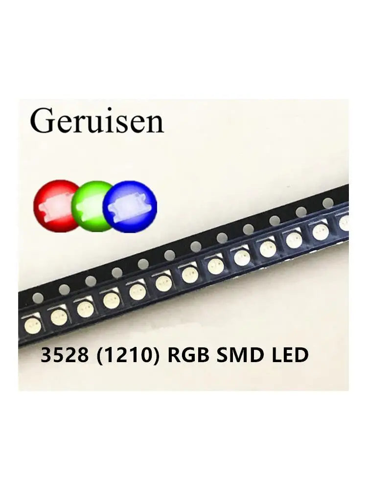 3528 1210 1000pcs SMD LED Diodes Diode SMD LED Diodo Kit Green RED WARM White ICE Blue Yellow Pink Purple-UV IR  Orange rgb