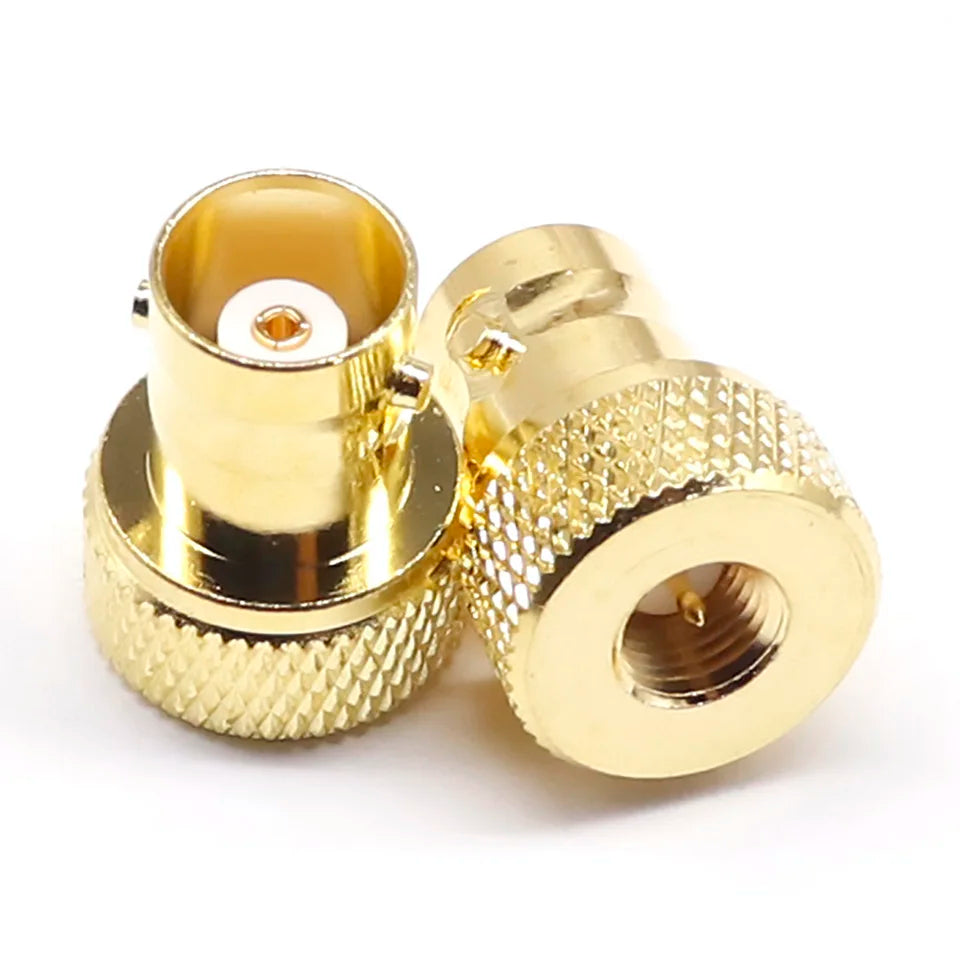 BNC female to SMA female disc BNC/SMA-KK is suitable for Motorola walkie-talkie antenna adapter