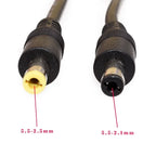 DC Power Plug 5.5 X 2.1 2.5mm 5.5 * 2.1mm Male Female CCTV Adapter Connector Cable Extension Cords 12V Surveillance Camera