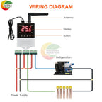 AC 110V 220V DTC2201 DTC1201 Temperature Controller Thermostat DS18B20 NTC Sensor APP Control For Smart Home