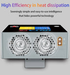 HOTA F6 QUAD-CHANNEL SMART Charger DC1000W 4*15A for Lipo LiIon NiMH Lipo Battery Balance Charger Discharger with USB 45W Type-C