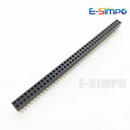 10pcs 2.54mm Bottom Entry Type Straight 2X5/6/7/8/10/11/12/20/40P PH5.0mm Double Row Gold-plated PCB Female Pin Header Connector