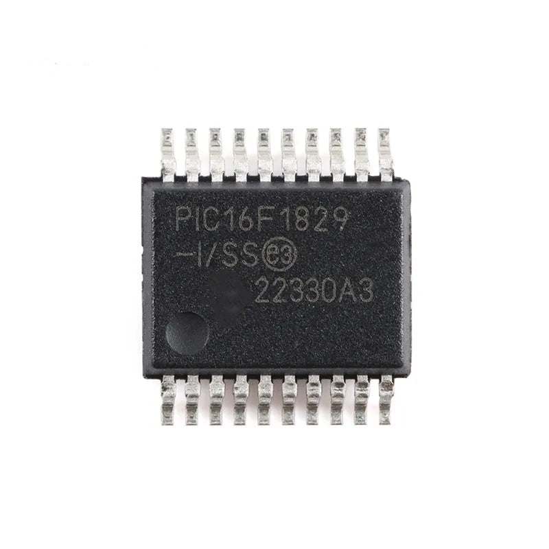 5/20pcs PIC16F1829-I/SS PIC16F1829 SSOP-20  PIC16F 1829 8-bit microcontroll 20PIN Flash Micro  MCU SSOP-20 Flash Microcontroller