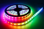 WS2811 WS2812B WS2813 WS2815 5050RGB LED Strip Lights Individually Addressable 30/60/144Pixels/Leds/m Black /White PCB DC5V/12V