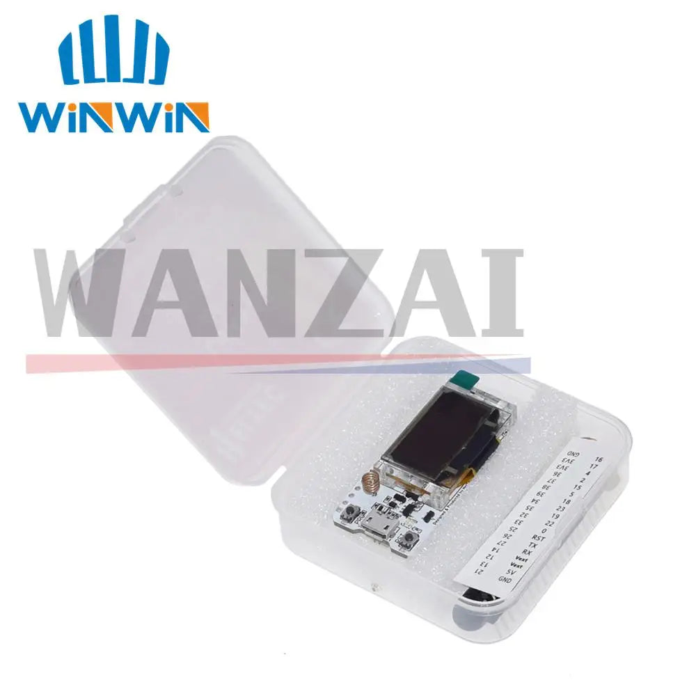 SX1276 SX1278 ESP32 LoRa 868MHz/915MHz/433MHz 0.96 Inch Blue OLED Display Bluetooth WIFI Kit 32 Development Board