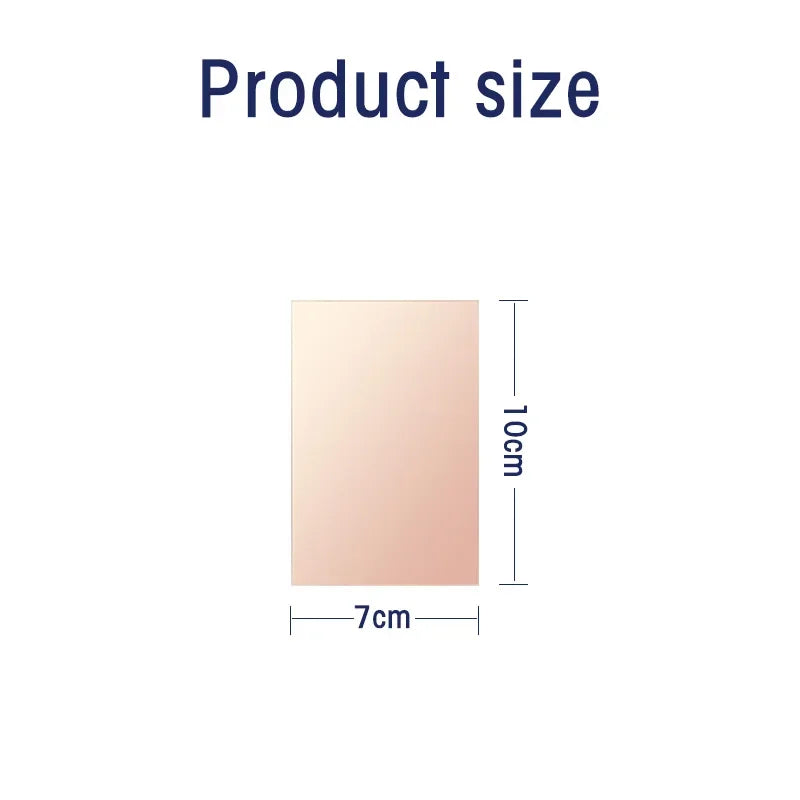 PCB Board FR4 Copper Clad Single Sided Prototype Laminate Circuit Board 7x10/10x15/15x20/20x30CM for DIY Electronics Projects