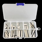 50pcs/Box FPC FFC Flat Cable Connector 1.0mm Pitch Flip Type Under Clamshell Socket 4P 6P 8P 10P 12P 14P 16P 20P 24P 30P Kits