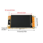 ESP32 2.4-inch 240 * 320 Capacitive Touch Display Type C WiFi BT Development Board Smart Display Screen