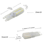 10pcs G9 Led Bulb 110V 220V 3W 5W SMD2835 White Warm Bombillas For Home Light Bulbs Crystal Chandelier Replace 30W Halogen Lamp
