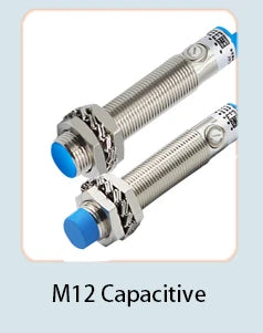 Cloweit M12 Capacitive Proximity Switch Level Sensor Detects Metal Liquid In Plastic Feed LJC12A3-A Series Shielded Unshielded
