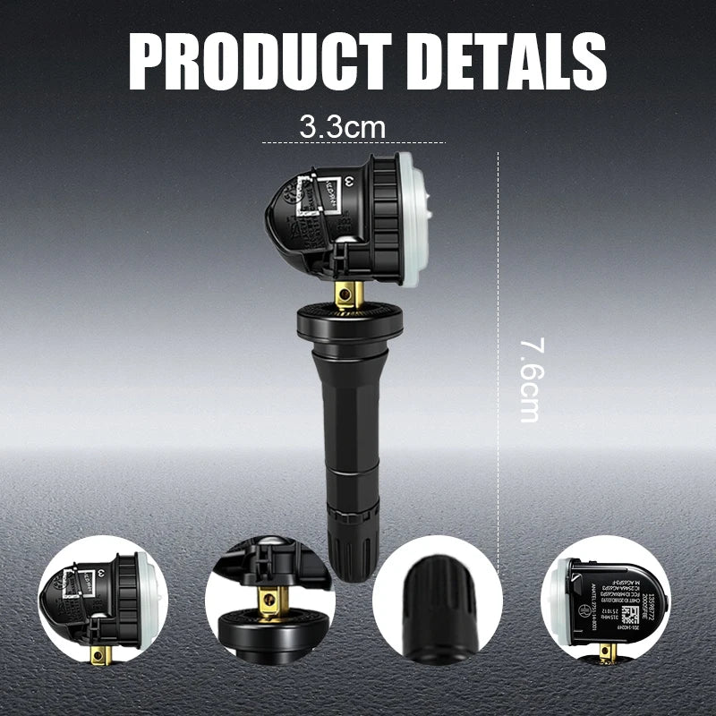 1/4PCS 315MHZ Tire Pressure Sensor Fit For Chevrolet Buick Cadillac ATS CT5 GMC Holden Replacement For 13598772 13522630
