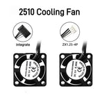 Bamboo Lab X1 P1 Hotend Cooling Fan with Cable for 3D Printer Rapid Accessories Heater Thermistor Compatible with X1C P1S P1P Mo