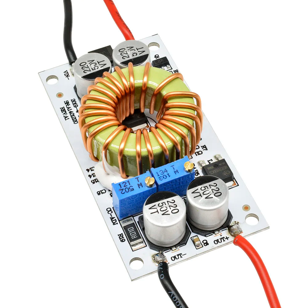 500W/250W 10A Step Up Power Supply DC 8.5V-48V to 10-50V Boost Converter Constant Voltage Current Drive Module Adjustable CC CV