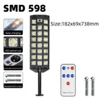 Most Powerful 150000W LED Solar Light Outdoor Motion Sensor Solar Street Lights IPX67 Waterproof Street Lamp Garden Yard Lantern