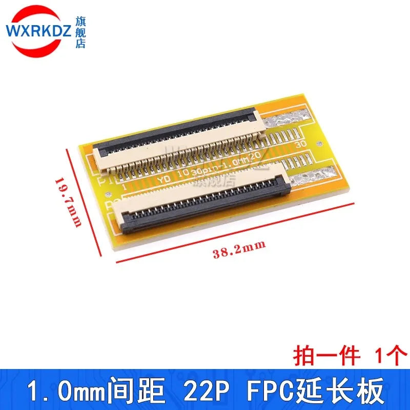 5pcs FFC FPC 0.5MM 1.0MM Flexible Flat Lengthen Extension Board Adapter Plate Board PCB 6/8/10/12/20/24/30/40/45/50/60/64/68/80P